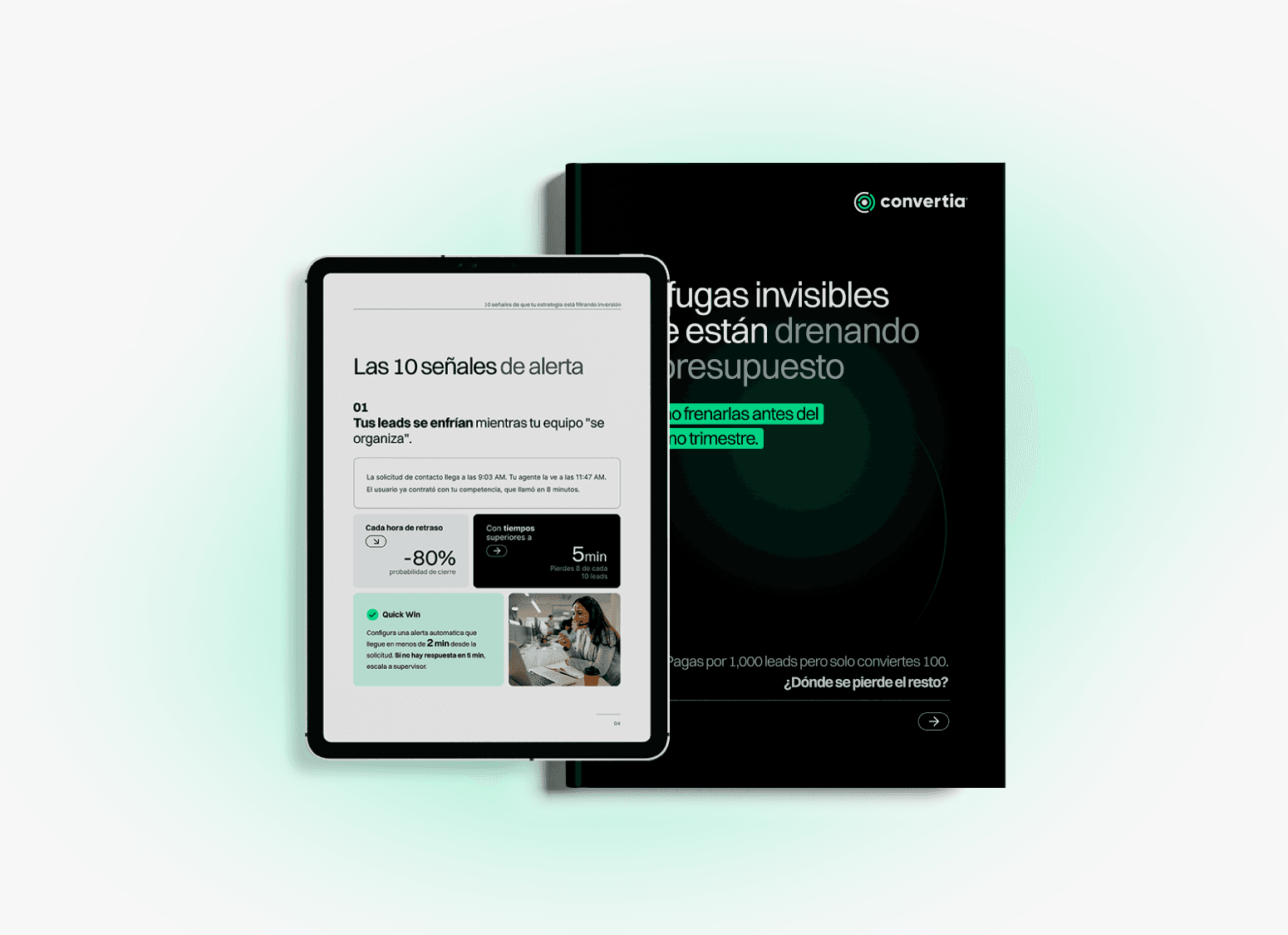 banner de descarga de la guía para detectar fugas invisibles entre marketing y ventas