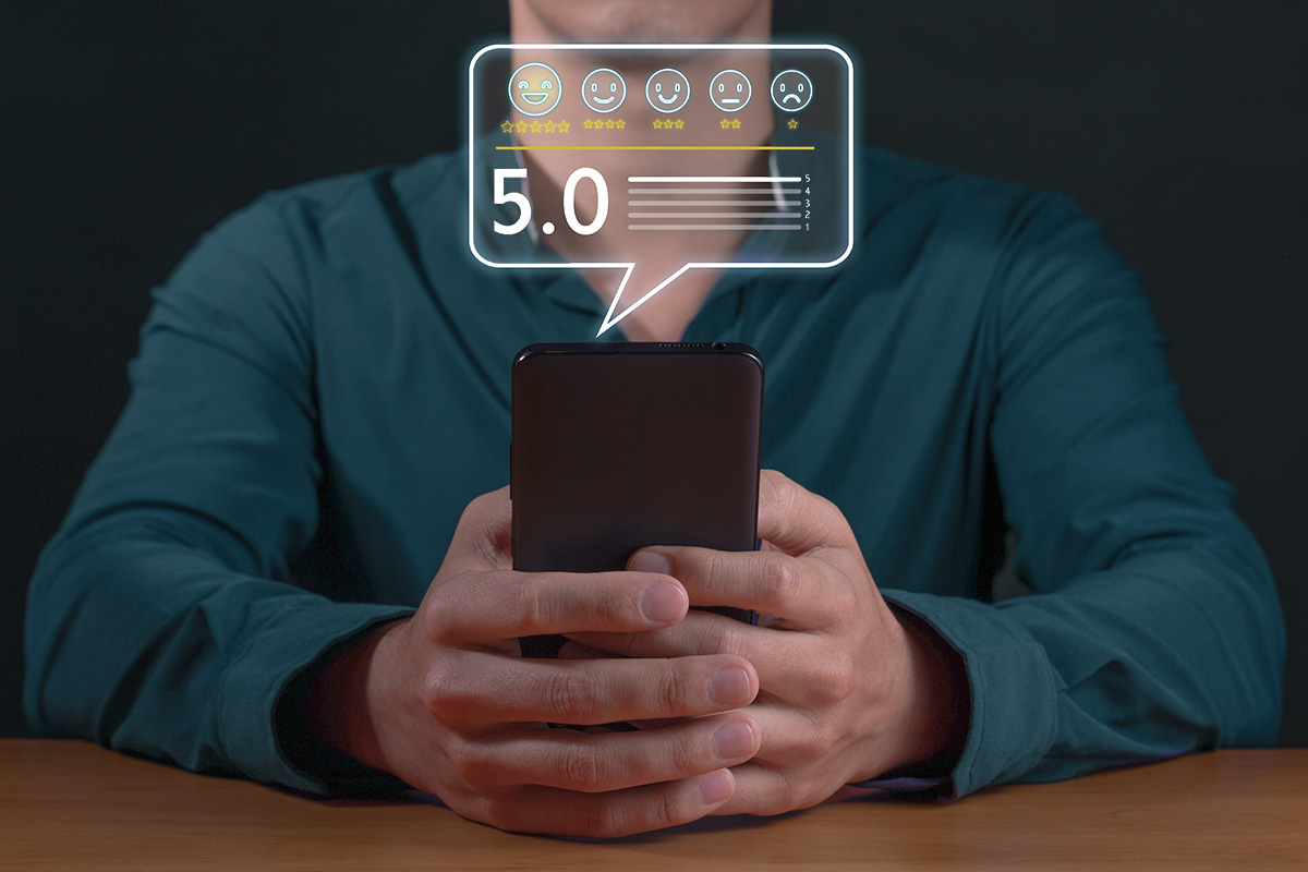 5 star rating customer satisfaction