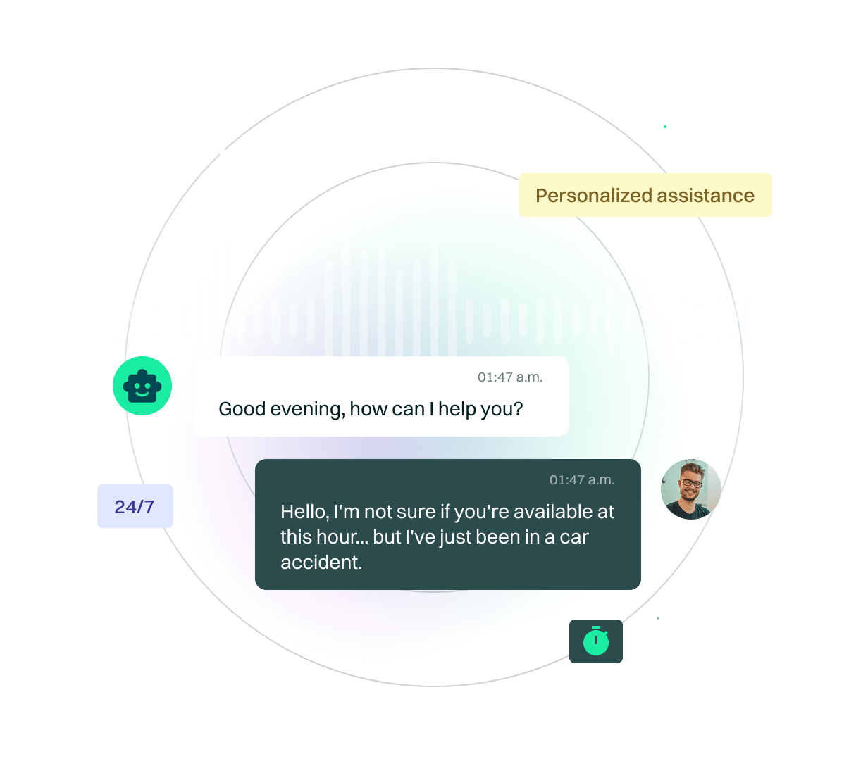<p>Your business never stops and neither do AI virtual agents. Ensure continuous, high-quality availability across all your voice and text channels, managing every interaction simultaneously with zero wait time.</p>